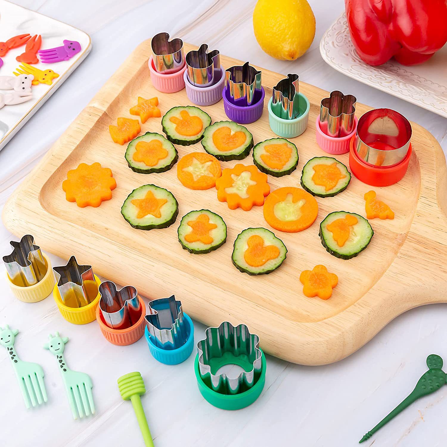 Stainless Steel Vegetable Cutt - Kids Outdoor Kitchen Set ulasan dan harga