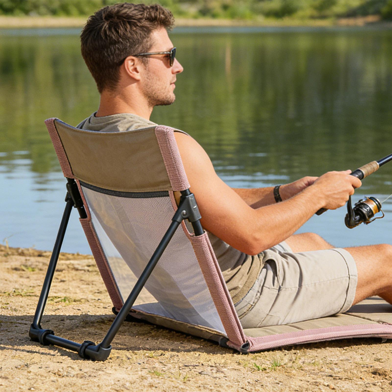 Lounge Beach Chair Folding Poo - Kids Outdoor Bean Bag Chair ulasan dan harga