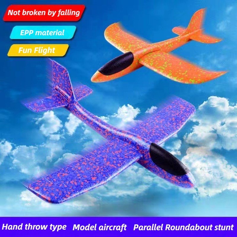 48cm Large Foam Airplane Child - Kids Outdoor Playset ulasan dan harga