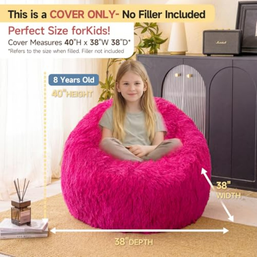 fluffy bean bag chair covers N - Kids Outdoor Bean Bag Chair ulasan dan harga