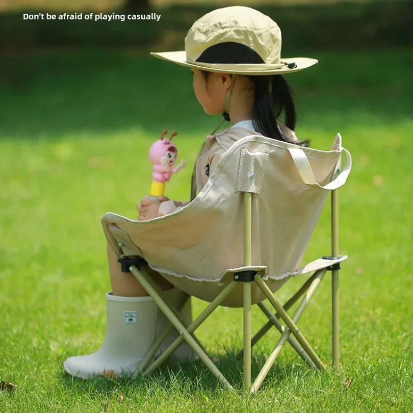 Mini Portable Folding Moon Cha - Kids Outdoor Bean Bag Chair ulasan dan harga