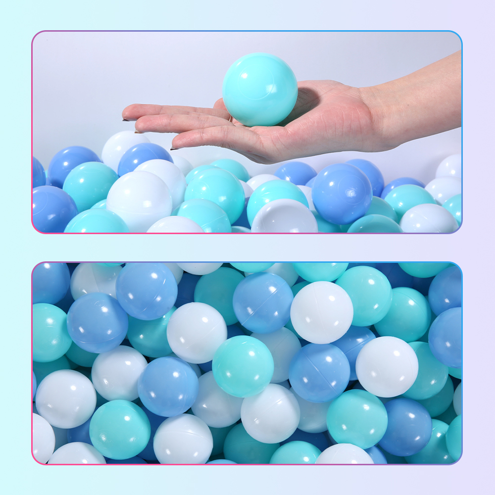 100Pcs Colors Plastic Balls Wa - Kids Outdoor Wendy House ulasan dan harga