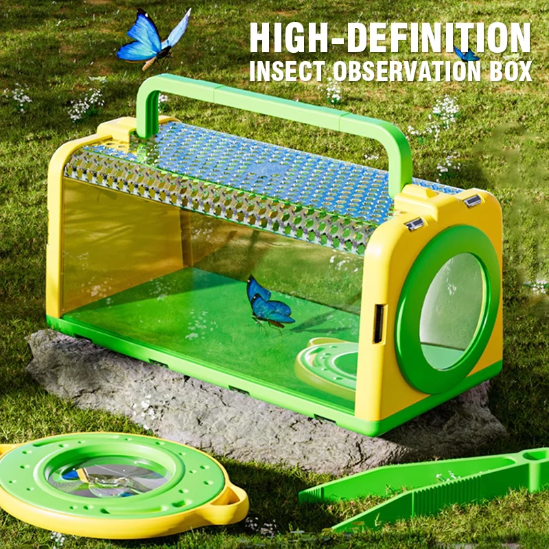 Insect Capture Cage Observatio - Kids Outdoor Net ulasan dan harga