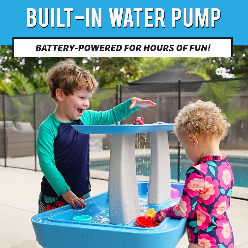 GoSports Water Table With Pump - Kids Outdoor Water Table ulasan dan harga