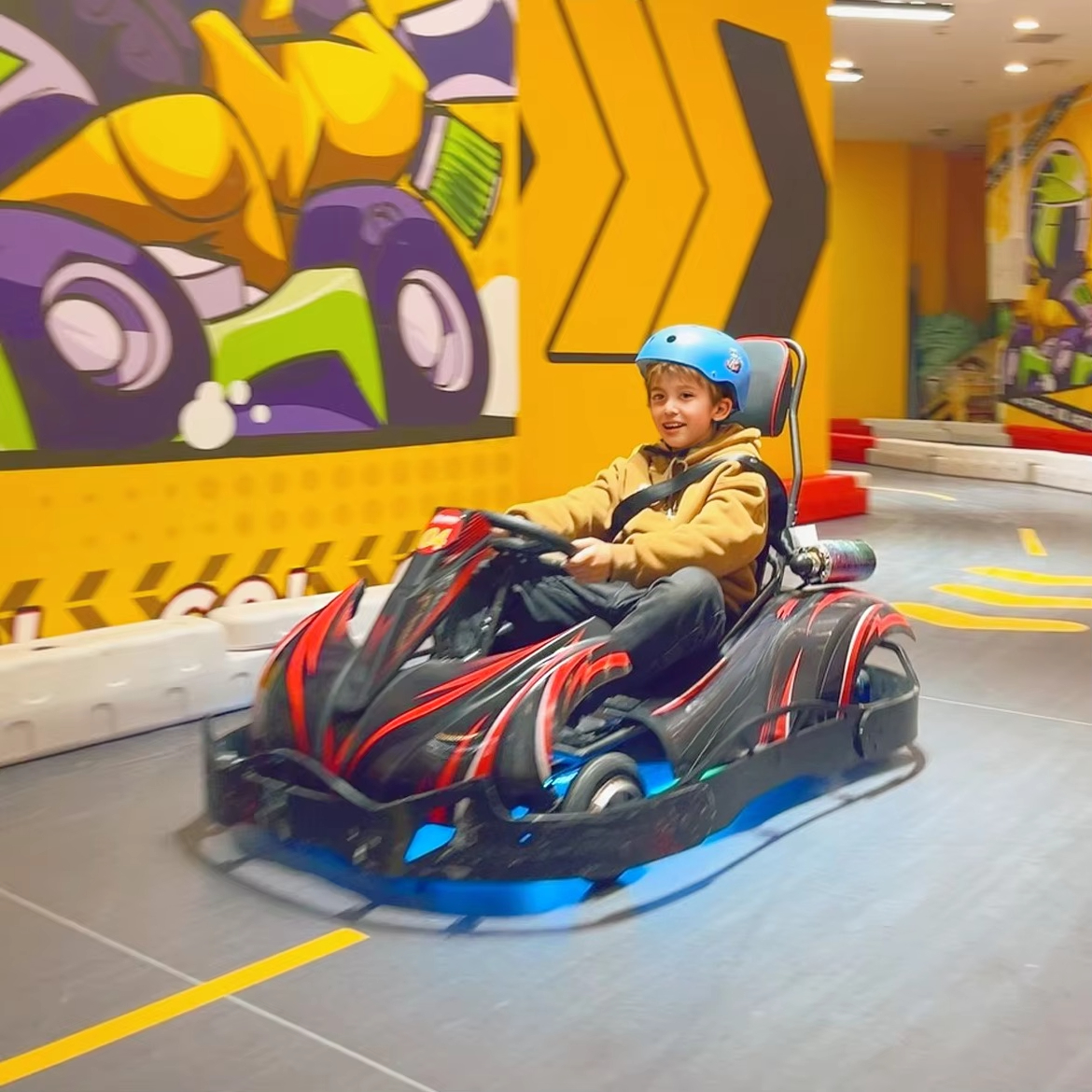 Commercia Drift Electric Go Ka - Kids Outdoor Karting ulasan dan harga