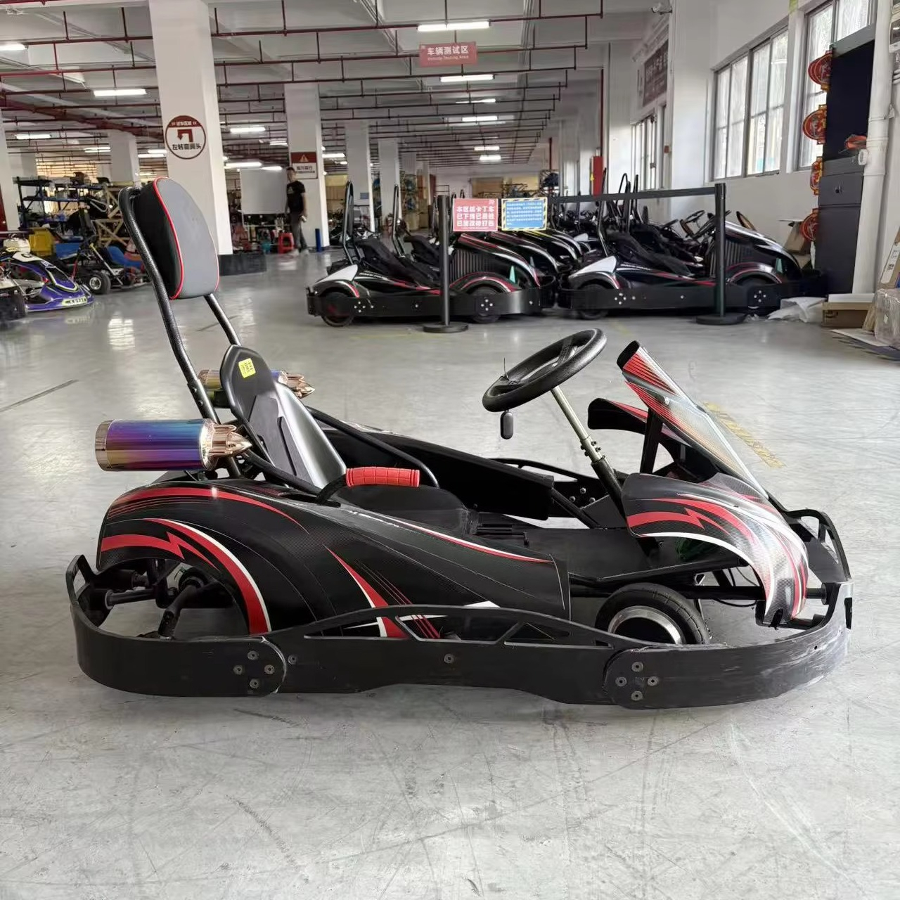 Commercia Drift Electric Go Ka - Kids Outdoor Karting ulasan dan harga