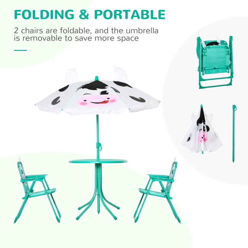 Outdoor Folding Kids Table and - Kids Outdoor Umbrella For Table ulasan dan harga