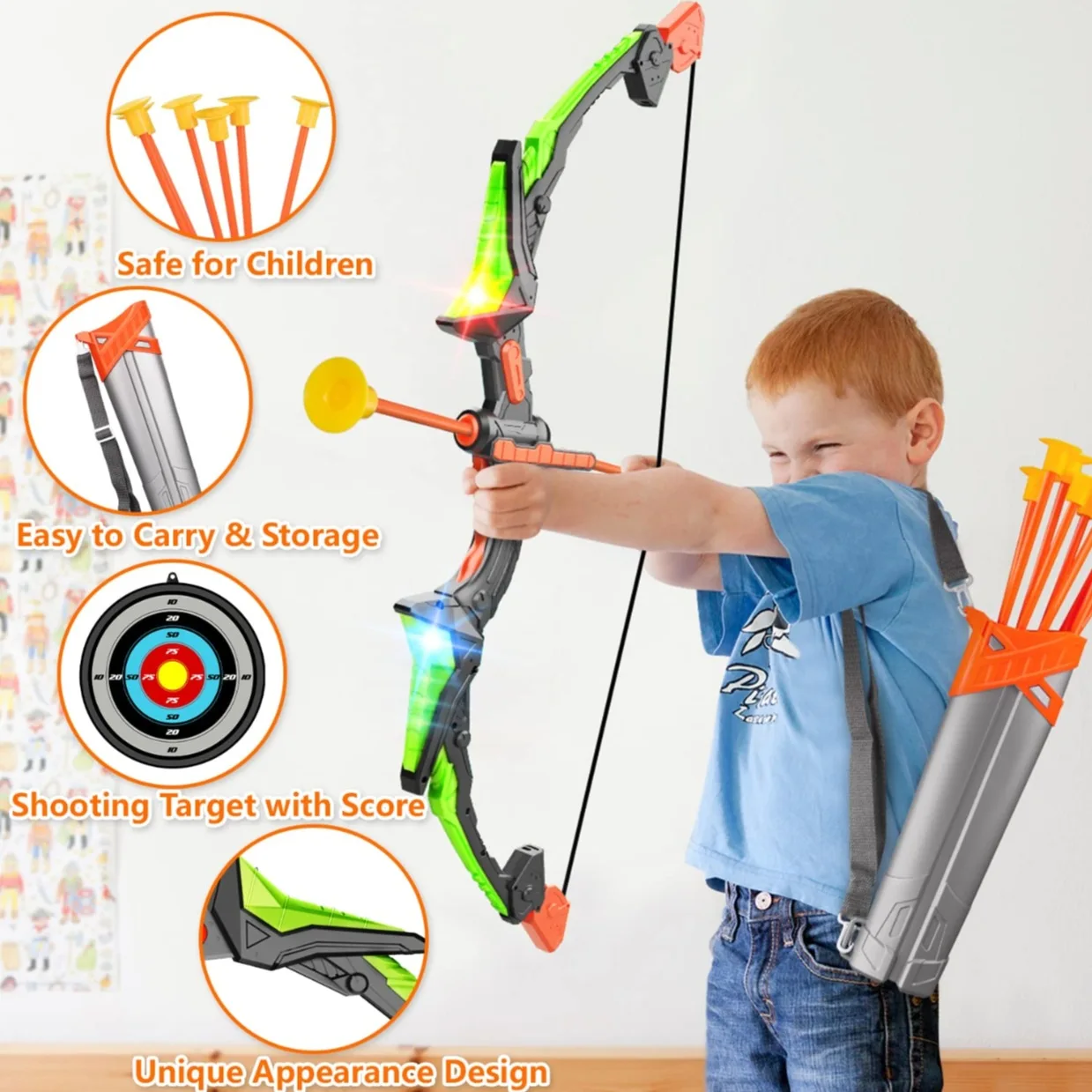Kid Archery Set Bow and Arrow  - Kids Outdoor Archery Set ulasan dan harga