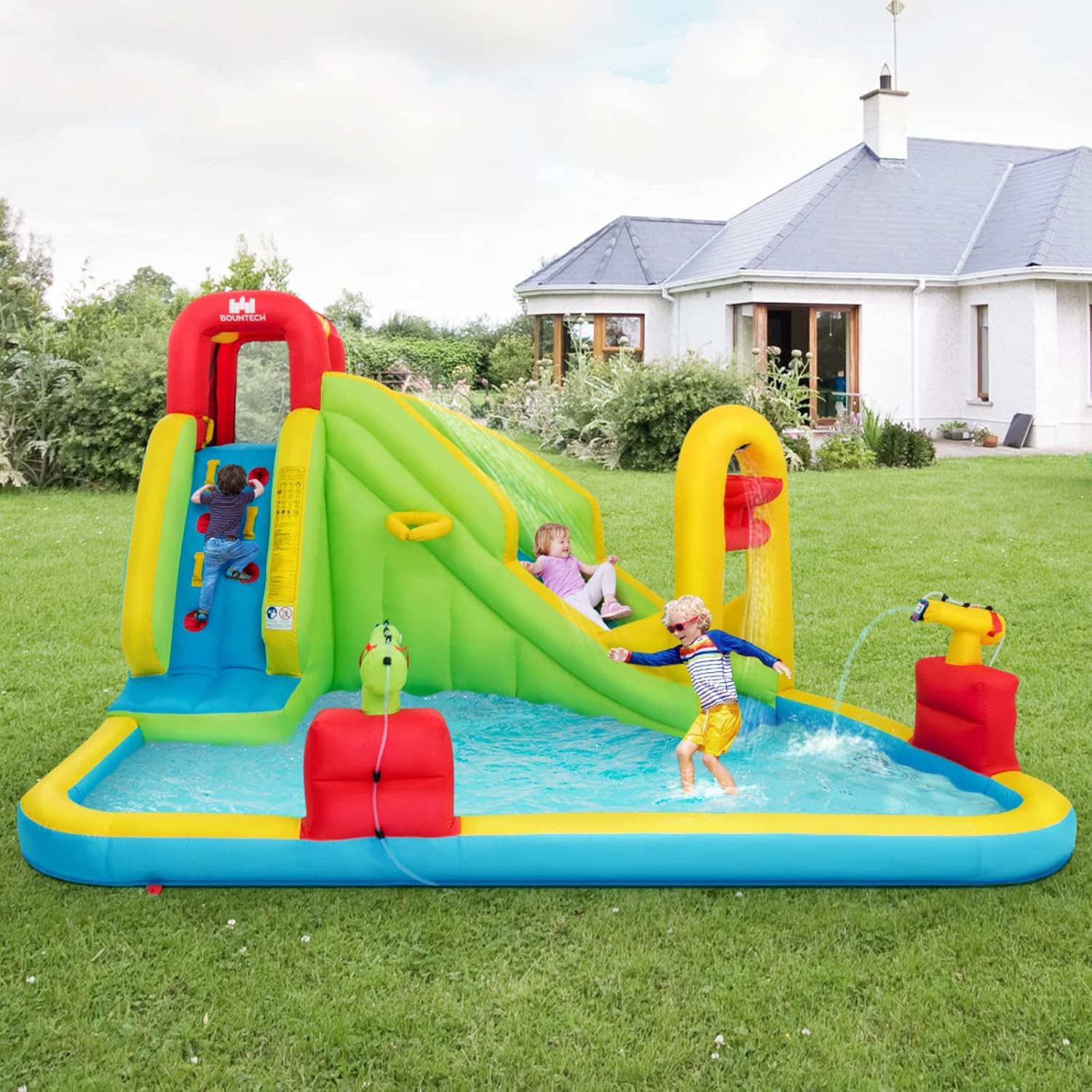 Mega Inflatable Water Park Bou - Kids Outdoor Water Park ulasan dan harga