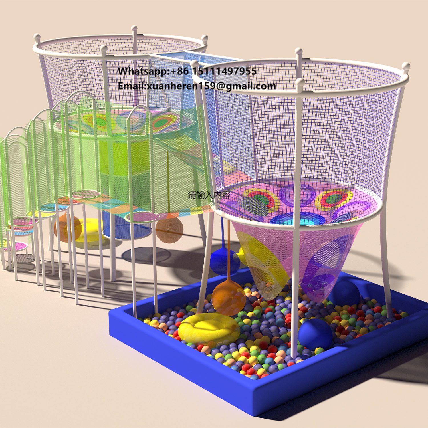 Rainbow Net Playground for Adv - Kids Outdoor Climbing Frame ulasan dan harga