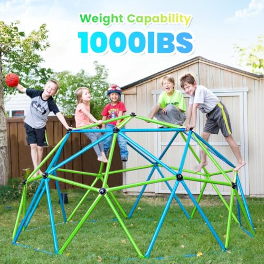 Outdoor Geometric Dome Climber - Kids Outdoor Climbing Frame ulasan dan harga