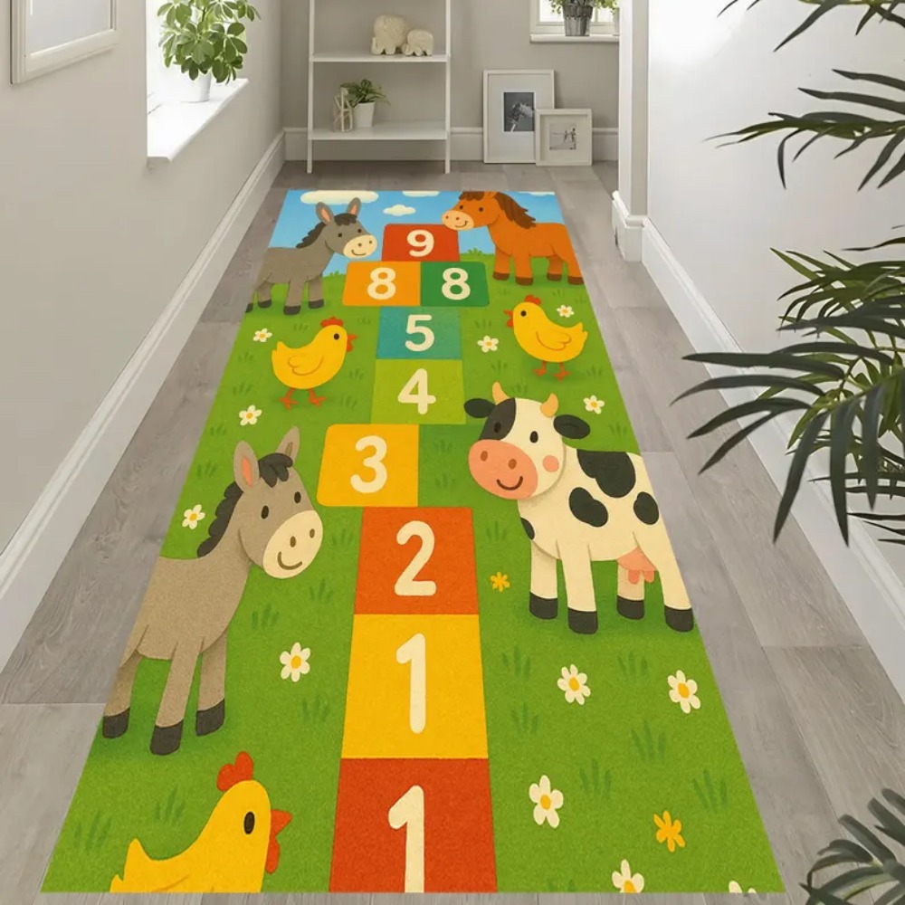 Kids Zoo Animal Pattern Runner - Kids Outdoor Zoo ulasan dan harga