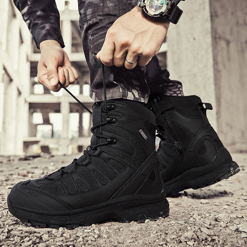 New Men Tactical Boots Militar - Kids Outdoor Gear ulasan dan harga