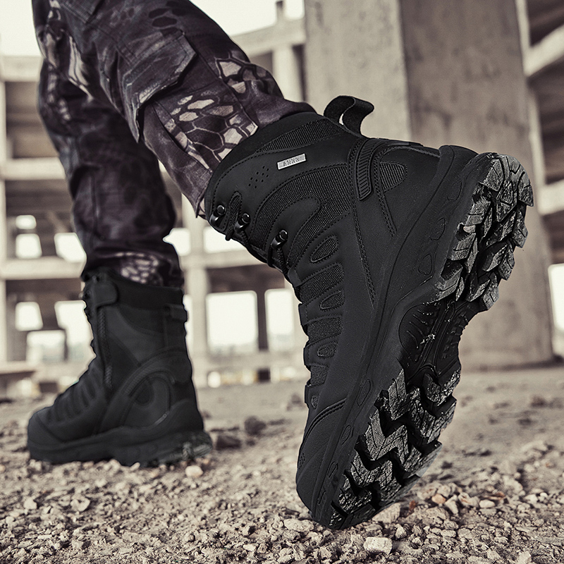 New Men Tactical Boots Militar - Kids Outdoor Gear ulasan dan harga
