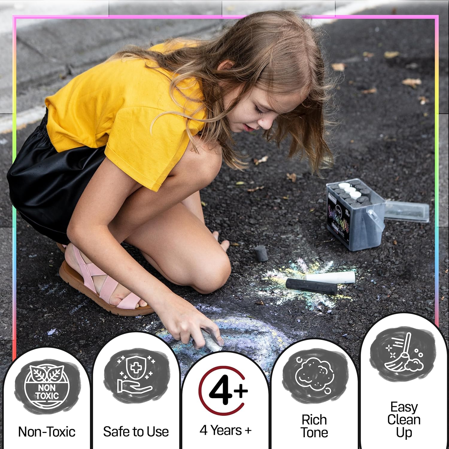 Jumbo White Sidewalk Chalk for - Chalk Outdoor Jumbo ulasan dan harga