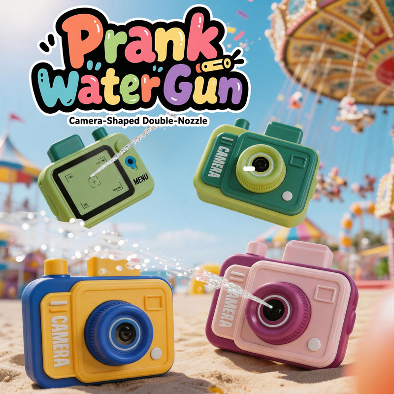 Double-sided Water Gun Camera  - Kids Outdoor Clubhouse ulasan dan harga