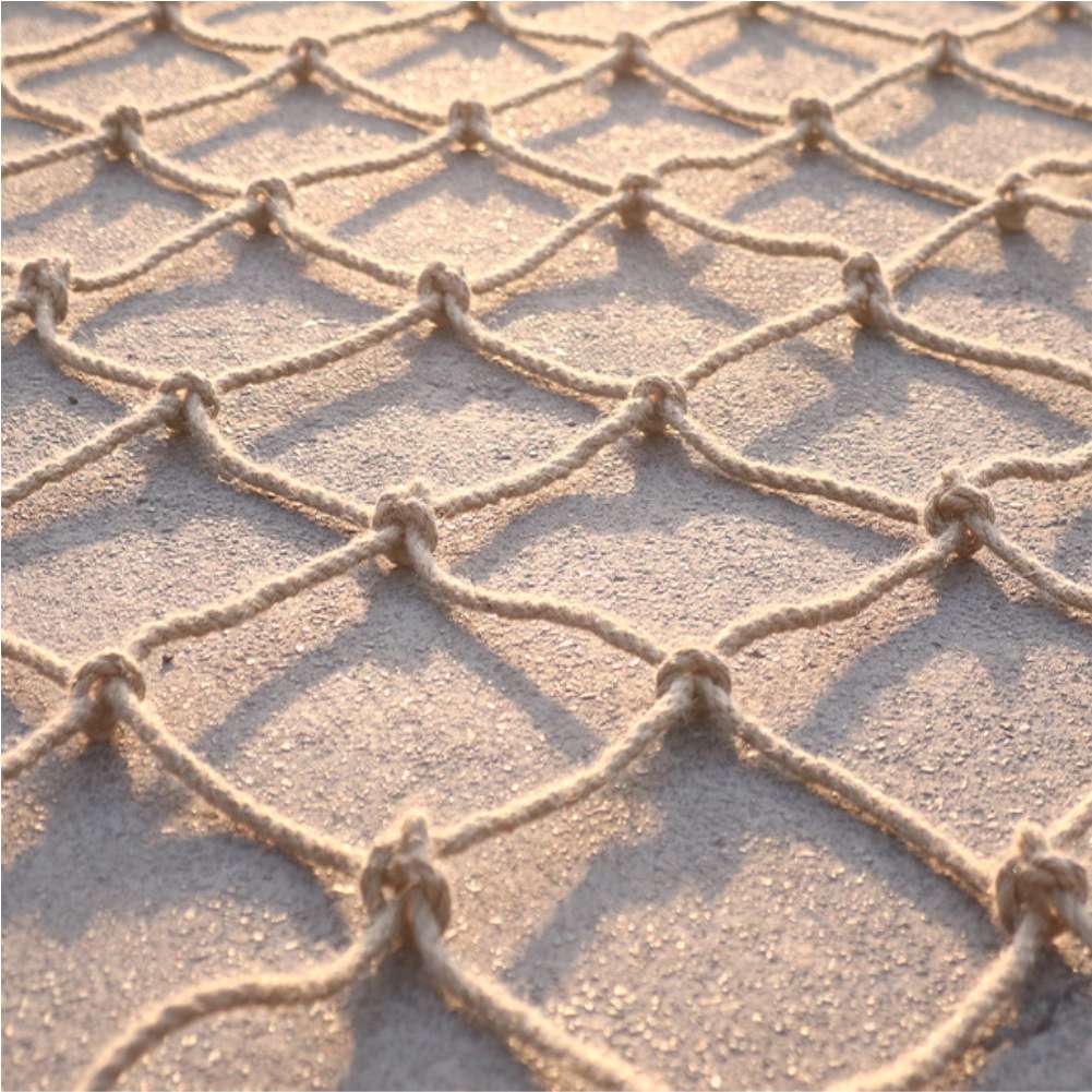 Heavy Jute Hemp Rope Net Garde - Kids Outdoor Wendy House ulasan dan harga