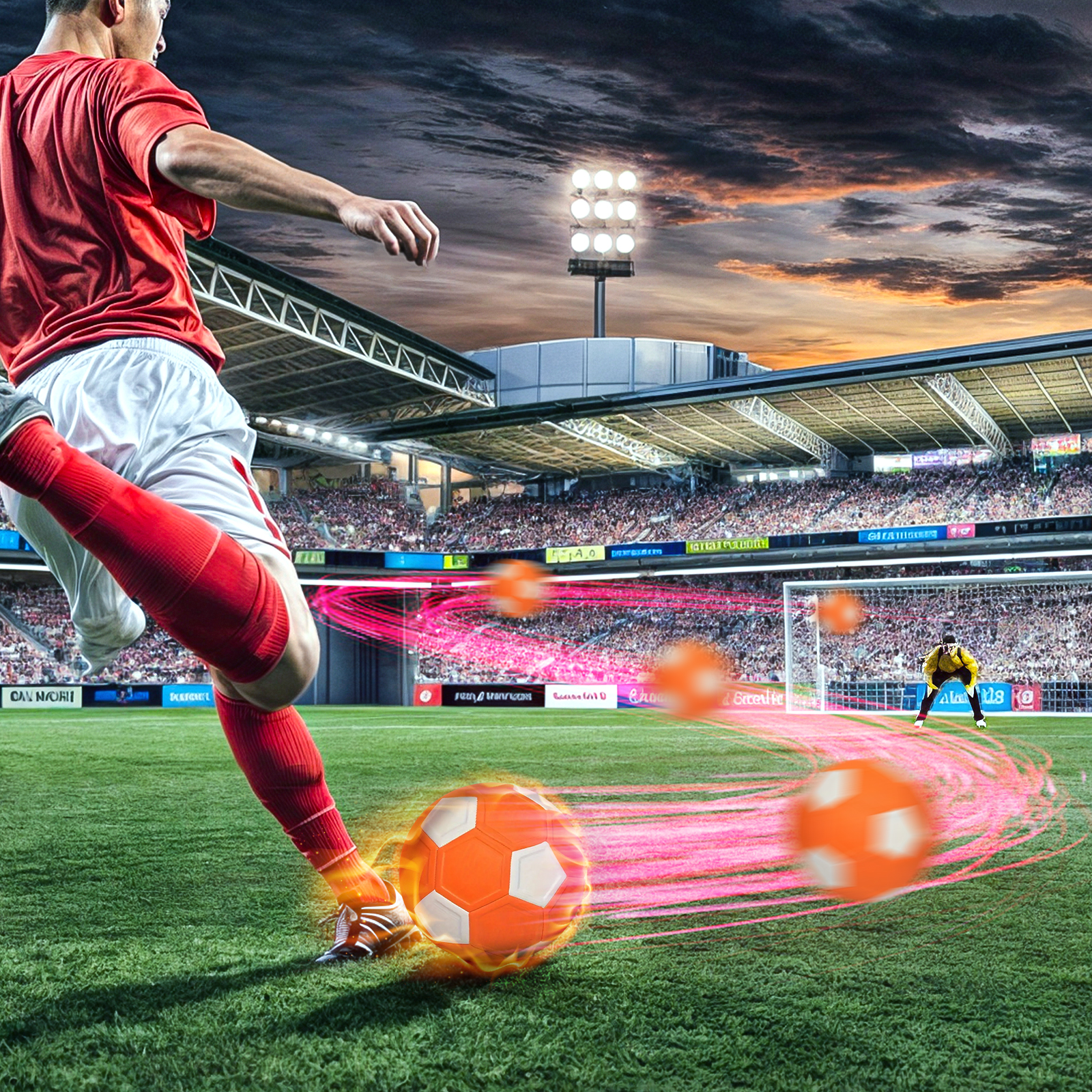 Fun Curved Magic Football, Ind - Kids Outdoor Ball ulasan dan harga