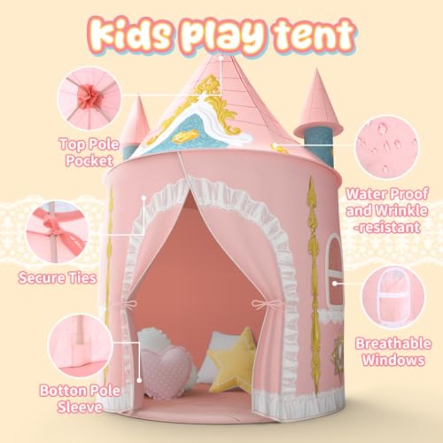 Indoor/outdoor kids play tent  - Kids Outdoor Wendy House ulasan dan harga