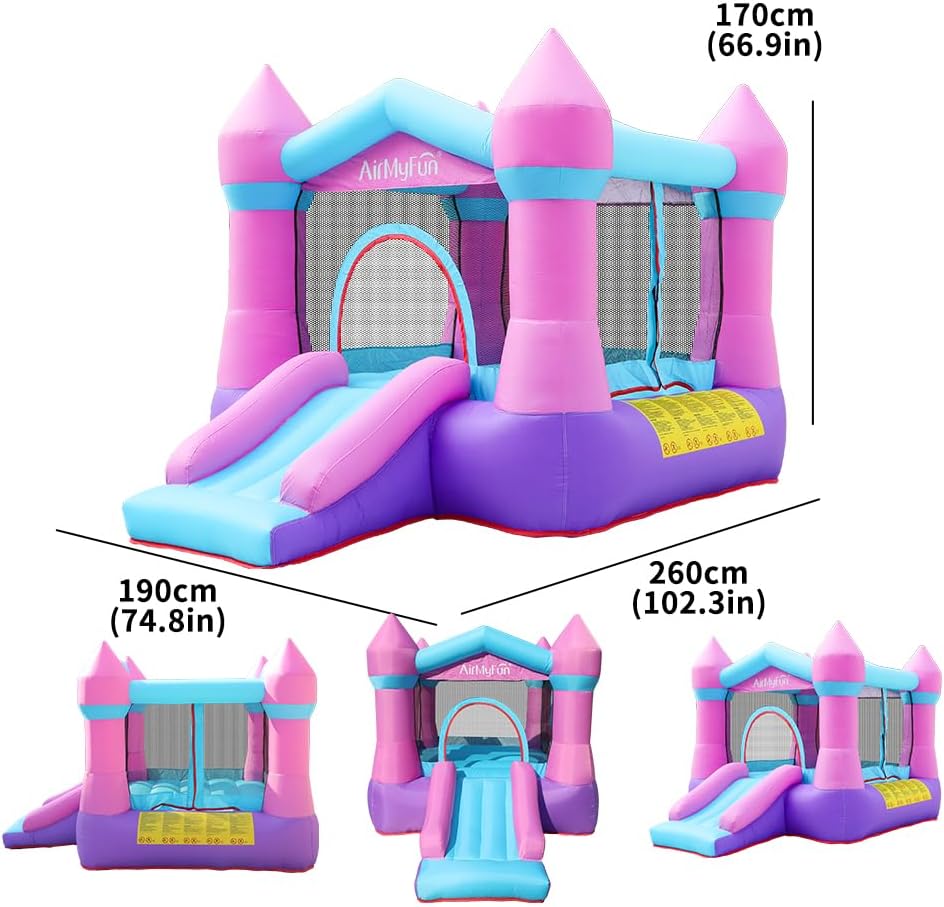 Inflatable Bouncy Castle for K - Kids Outdoor Slide ulasan dan harga