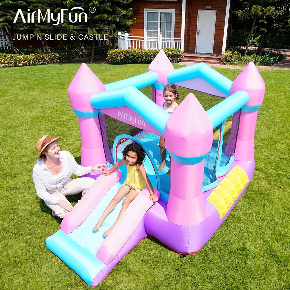 Inflatable Bouncy Castle for K - Kids Outdoor Slide ulasan dan harga