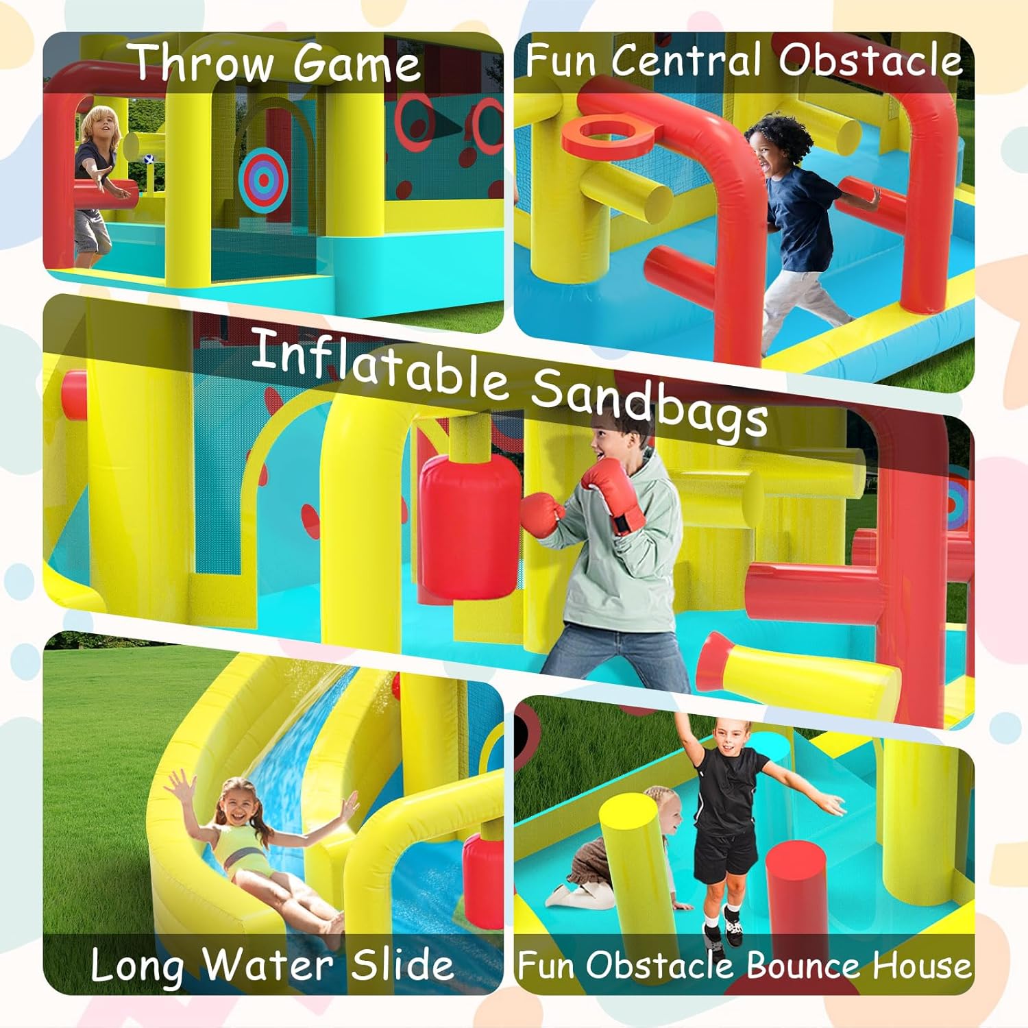 Kids Inflatable Water Slide Bo - Kids Outdoor Ball ulasan dan harga