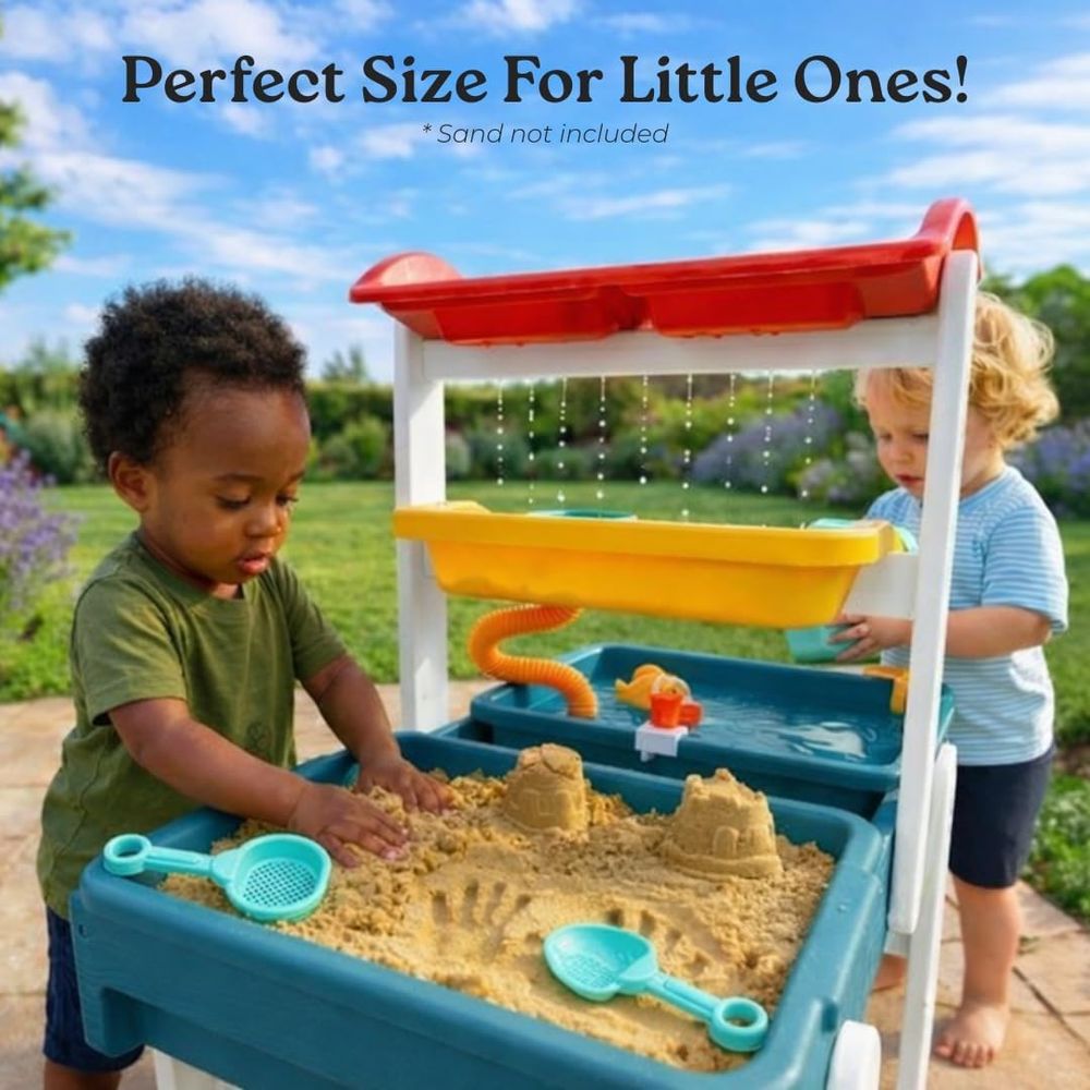 Little Acorn, Water Table or T - Kids Outdoor Water Table ulasan dan harga