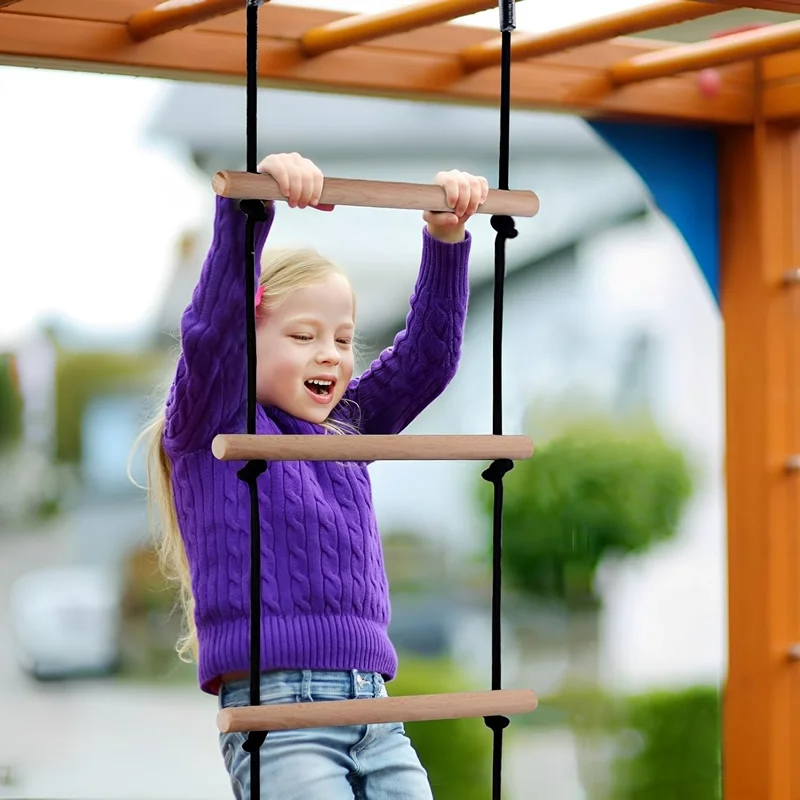 Children Climbing Rope Ladder  - Kids Outdoor Clubhouse ulasan dan harga