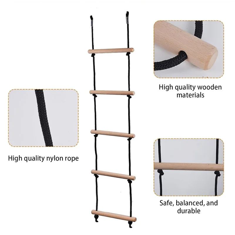 Children Climbing Rope Ladder  - Kids Outdoor Clubhouse ulasan dan harga