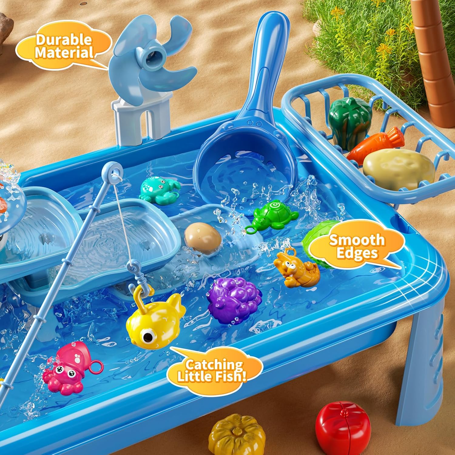 Water Table Play Sink Toy for  - Kids Outdoor Water Table ulasan dan harga