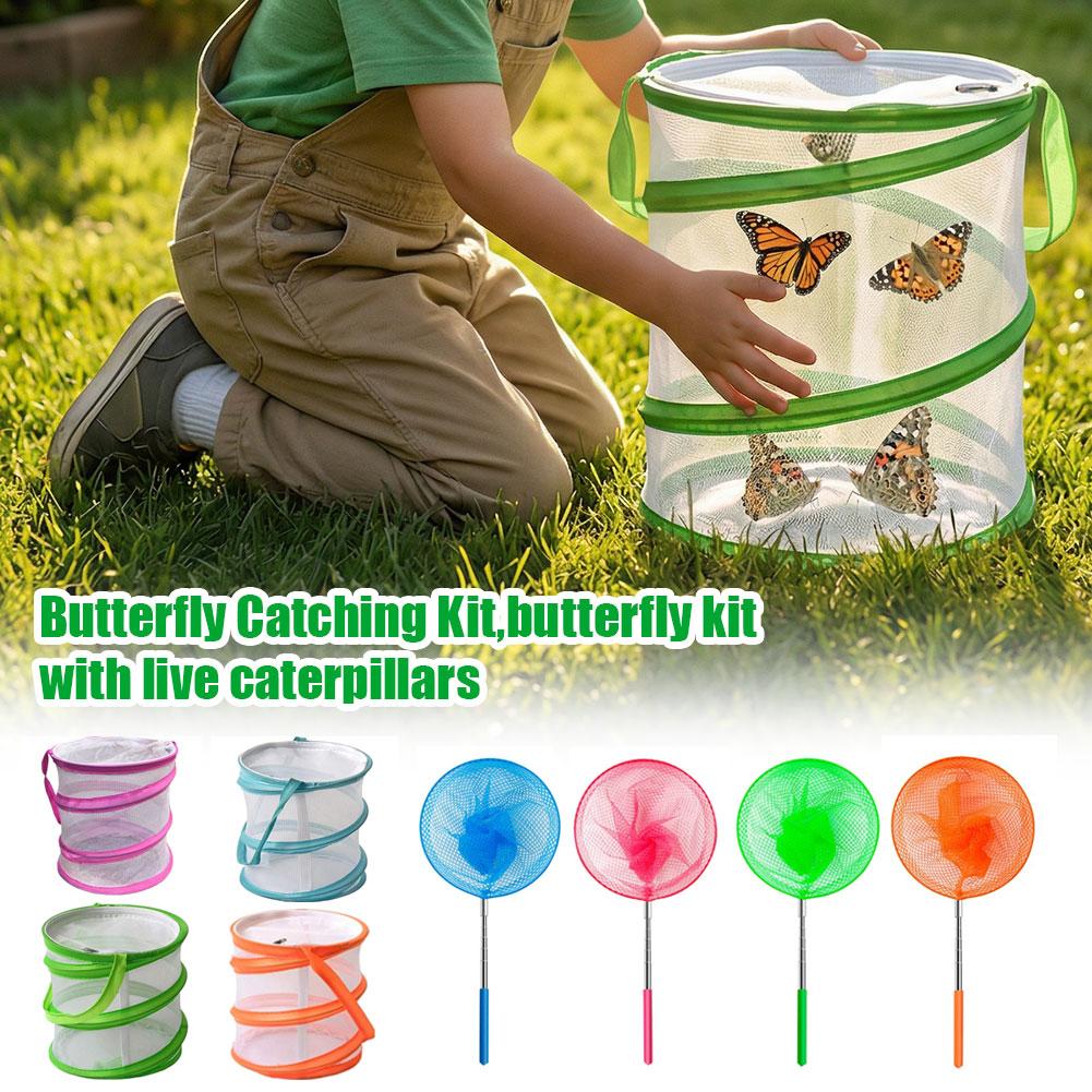 Kids Butterfly Catching Kit Fo - Kids Outdoor Net ulasan dan harga