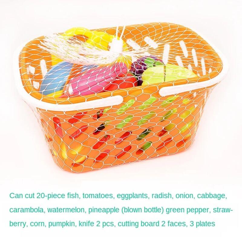 Cutting Play Food Set For Kids - Kids Outdoor Kitchen Set ulasan dan harga