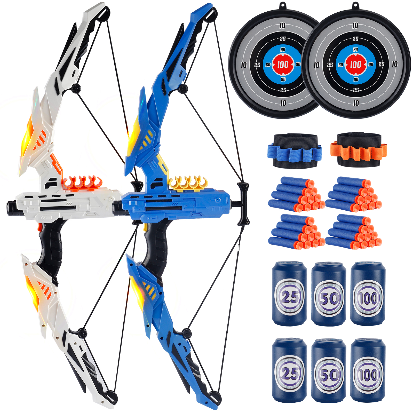 Kids Soft Dart Archery Set wit - Kids Outdoor Archery Set ulasan dan harga
