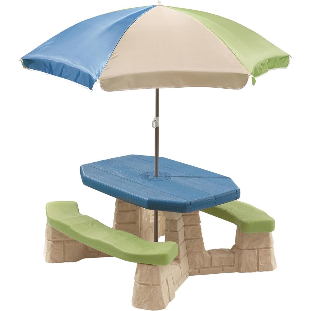 Naturally Playul Kids Picnic T - Kids Outdoor Umbrella For Table ulasan dan harga