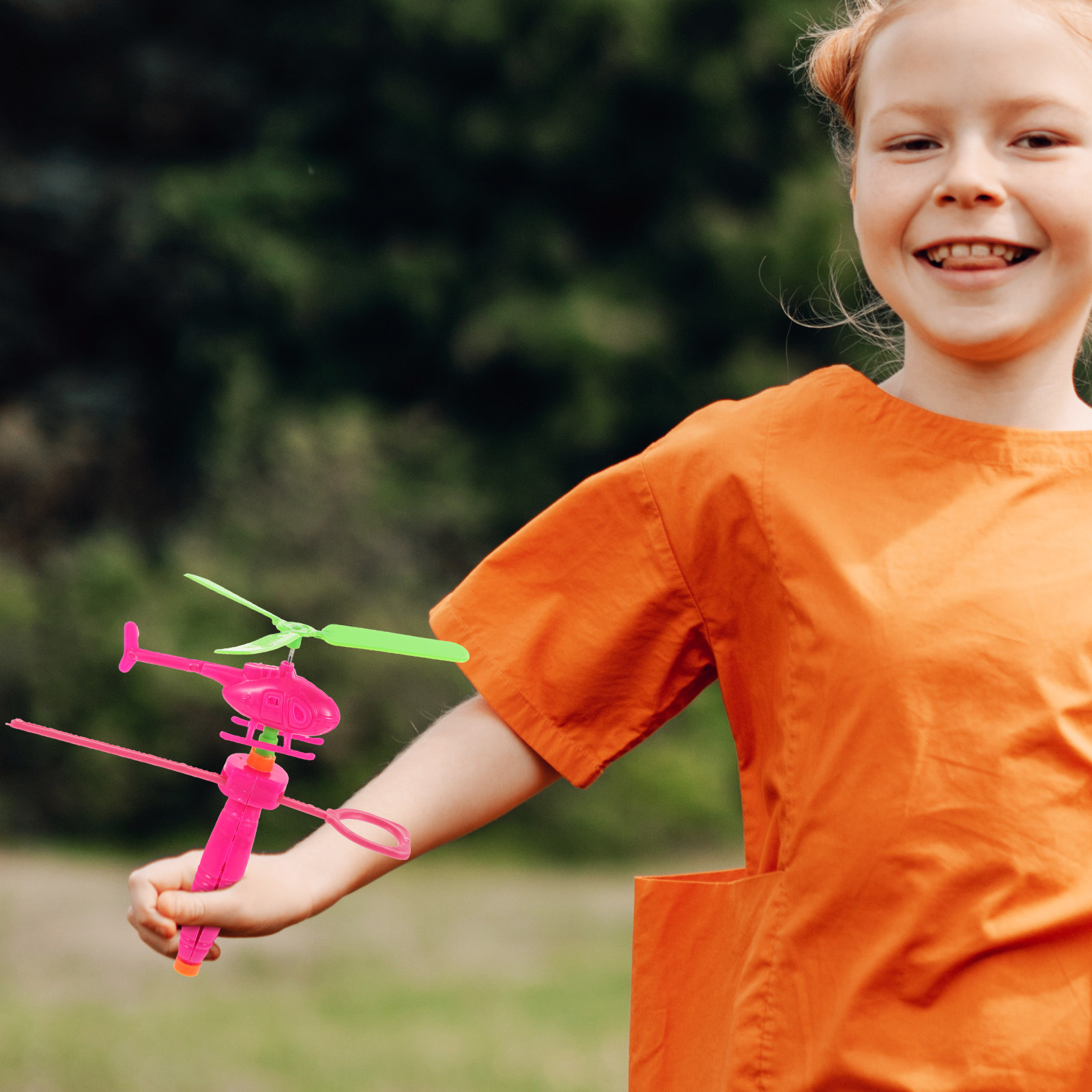 6Pcs Pull Gear Flying Helicopt - Kids Outdoor Gear ulasan dan harga