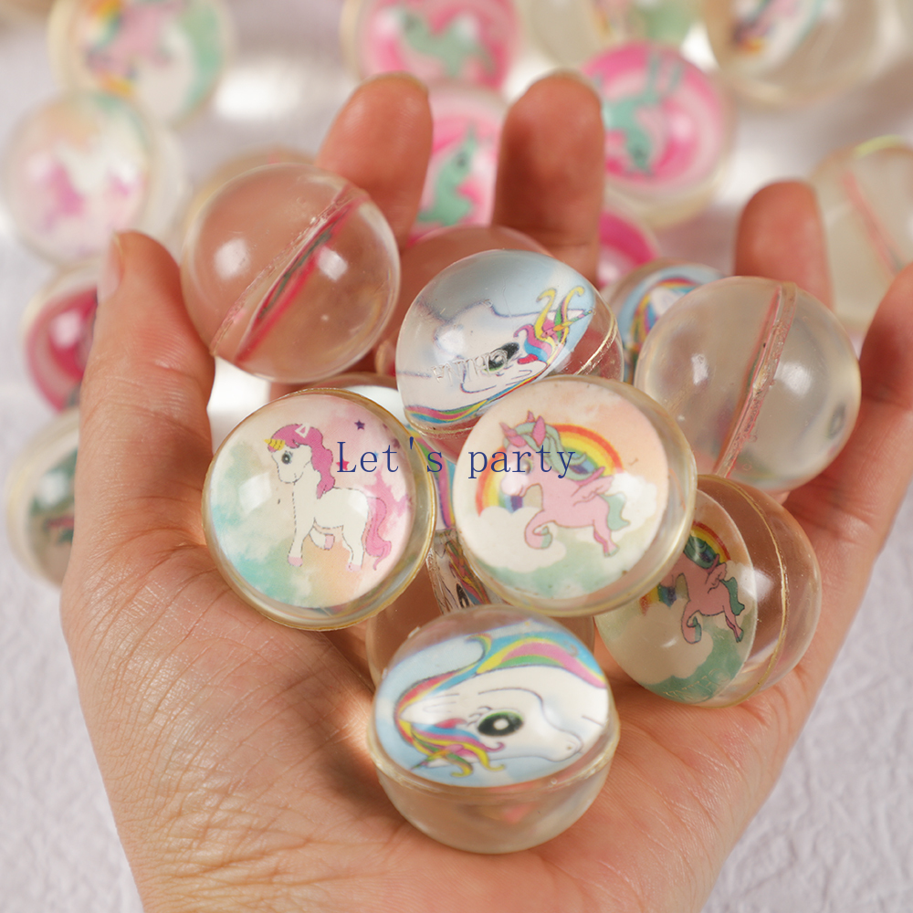 10Pcs Cute Rainbow Unicorn Bou - Kids Outdoor Easter Toys ulasan dan harga