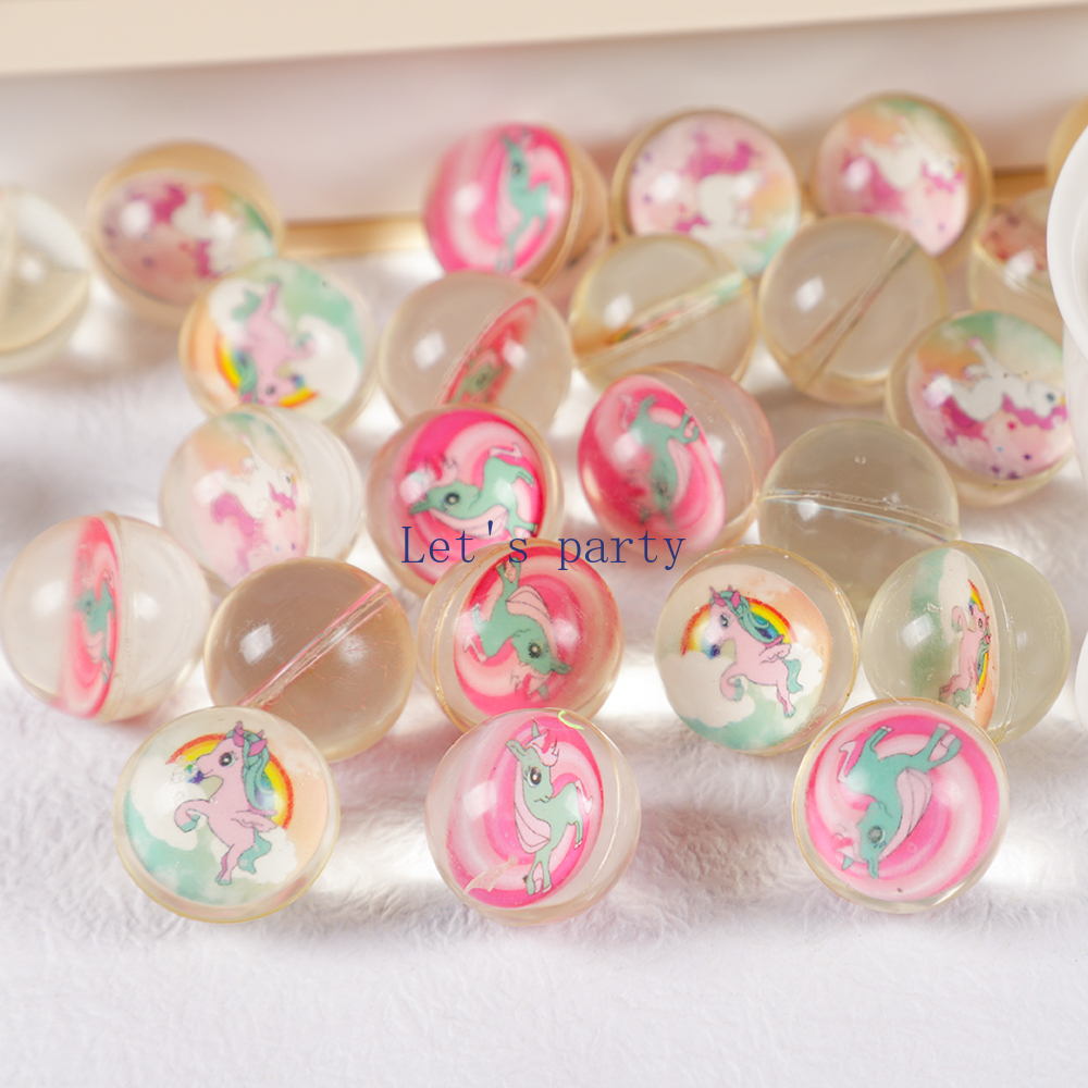 10Pcs Cute Rainbow Unicorn Bou - Kids Outdoor Easter Toys ulasan dan harga