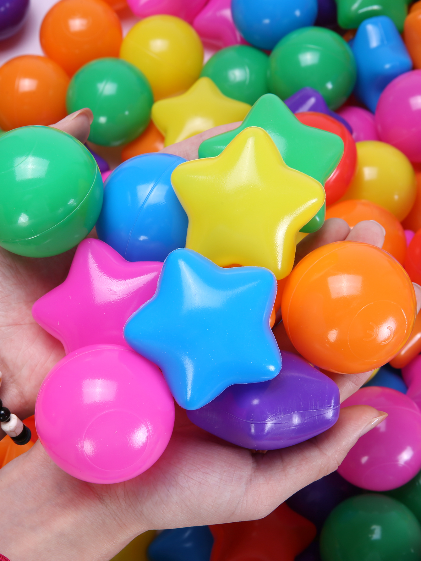 Crush Proof Ball Pit Ball Pack - Kids Outdoor Wendy House ulasan dan harga
