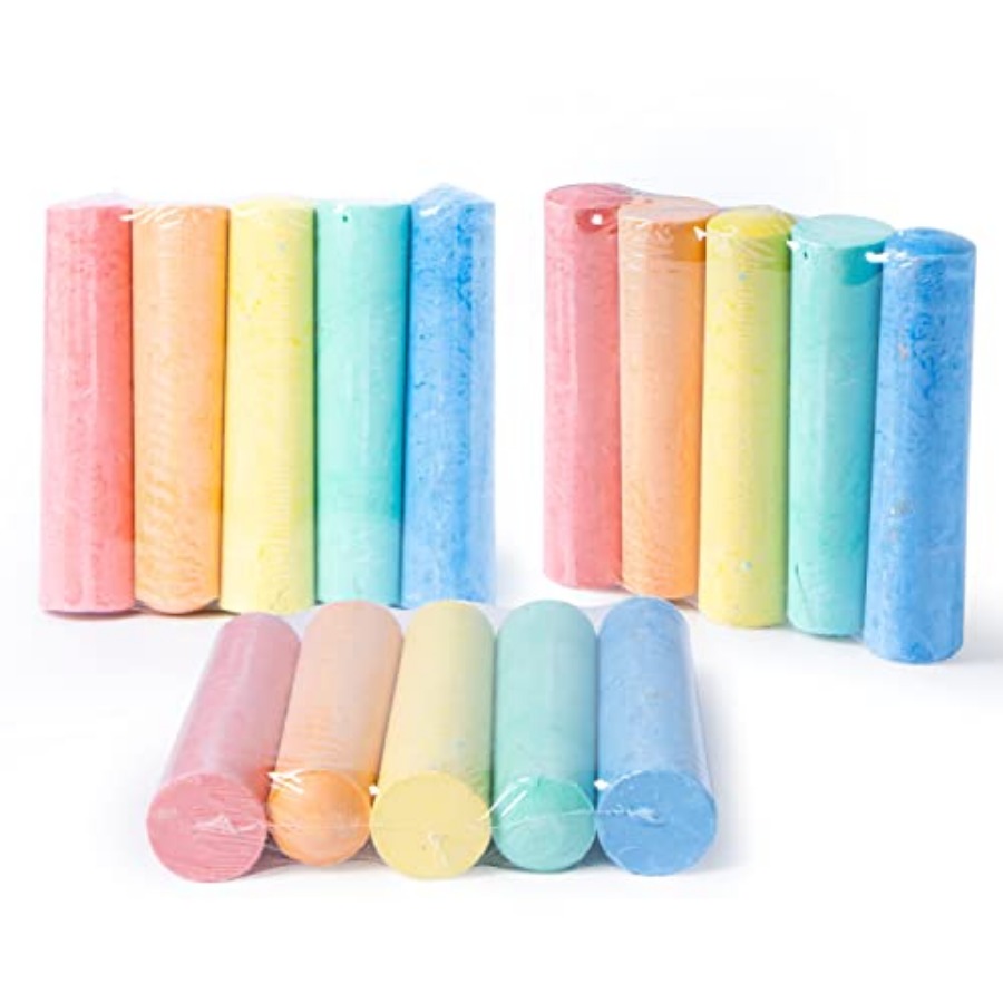 Pcs Sidewalk Chalk Set in 30 P - Chalk Outdoor Jumbo ulasan dan harga