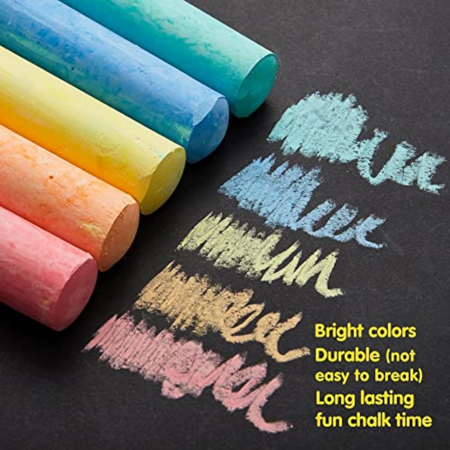 Pcs Sidewalk Chalk Set in 30 P - Chalk Outdoor Jumbo ulasan dan harga